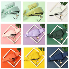 80%Off Mini Sun Umbrella Small Pocket Rain Travel Umbrella Vinyl Folding Umbrella UV Protection Sun Shade Pocket Parasol Capsule